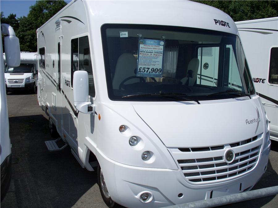 Pilote Aventura G690 Lca 2013 4 berth Motorhome for sale from Davan