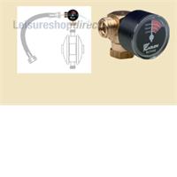 Gaslow Manual changeover with gas gauge for propane cylinders