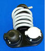 Prewired N and S sockets on mounting plate