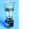 RECHARGEABLE STEEL FINISH LANTERN