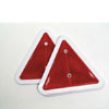 Red Triangle Reflectors - with white border, general chandlery, marine accessories