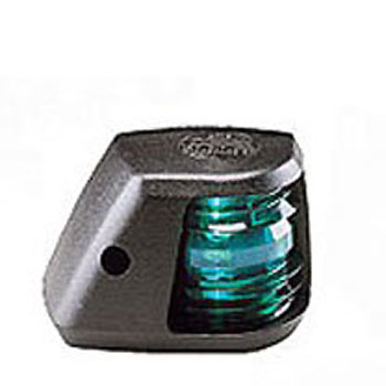 Aqua Signal Series 20 Navigation Light - Starboard Side Black