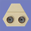 1-2 Coaxial Splitter