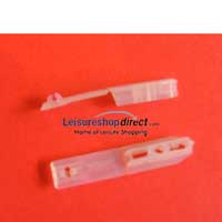 End stops for Swift curtain rail