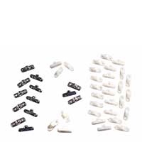 Royal Accessory Nylon Horizontal Eyelets