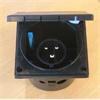 230 volt inlet - black