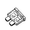7.5 Amp Dark Brown Blade Fuse