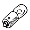 10w, 12v single contact, Side/Tail Bulbs,  bulbs, electric