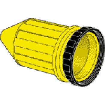 Marinco Shore Power 32A Cover with Ring 7715CRN