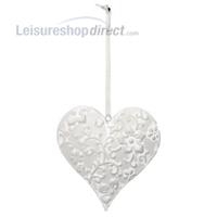 HEART IVORY TRELLIS SMALL