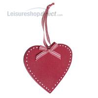 Christmas Heart - Wooden - Scandinavian