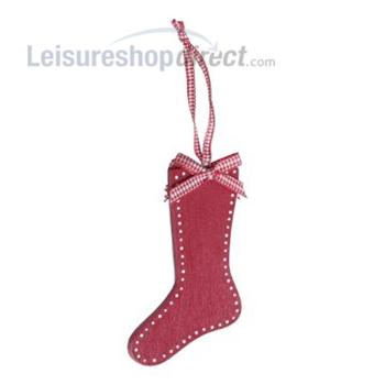 Christmas Stocking - Wood - Scandispot