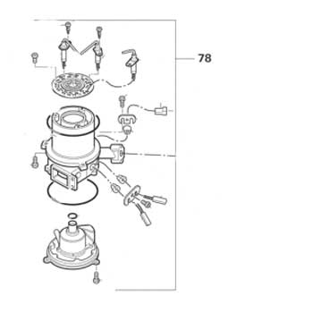 Burner Complete Truma C3402/C6002 - Trumatic C 6002 + C 3402 Spare Parts