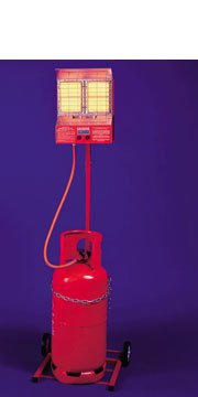Bullfinch 2200 Gemini Trolley Heater