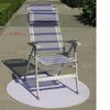 GENEVA CAMPING CHAIR GREEN/GREY 