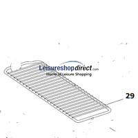 Thetford Narrow Shelf N90, N97, N100, N109 & N110  - White