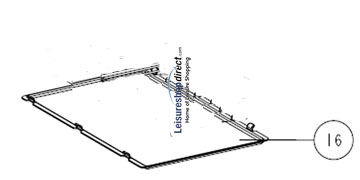 Shelf Tray Insert thetford N180 + N150 + N175 Fridges