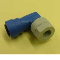 Truma Elbow Fitting 12mm Blue Rigid Piping