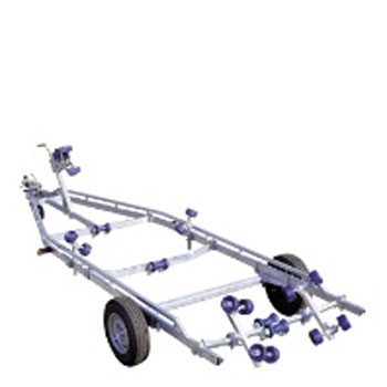 8022 Brenderup 22ft Boatyard Launching Trolley