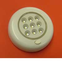 LED Downlight - Silver grey with switch
