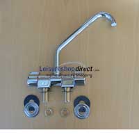 SMEV AC537 - Tap Set - Brass with Chrome Finish