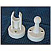 Nylon door retaining catch
