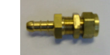 Fulham nozzle to 3/8" compression with backnut