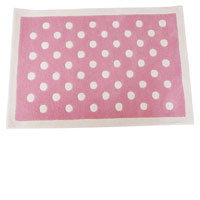 Babyface Pink Spotty Rug