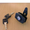Lock assembly for locker door