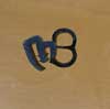 Caravan door rubber