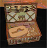 4 Person Wicker Picnic Hamper C24