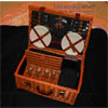 4 Person Wicker Picnic Hamper C27