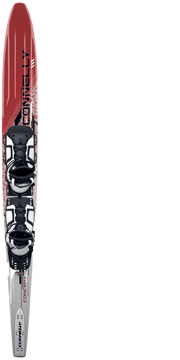 Connelly Concept Slalom with single stoker boot & rear toe plate - 65in