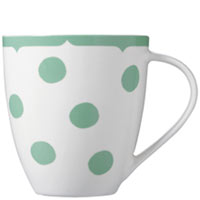 Cath Kidston Dotty Spot Crush Green Mug