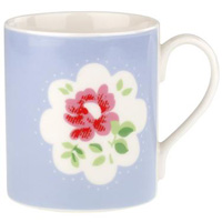 Cath Kidston Provence Rose Blue Tea/Coffee Mug