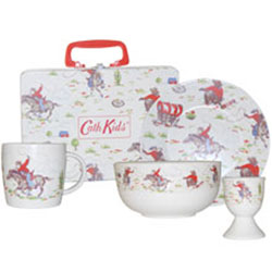 Cath kidston Cowboy Breakfast Set In Reusable Tin