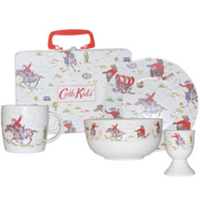 Cath kidston Cowboy Breakfast Set In Reusable Tin