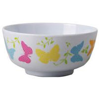 Butterfly Melamine Bowl