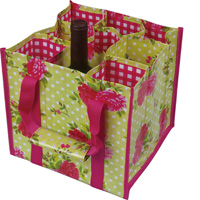 English Rose Bottle Carrier 
