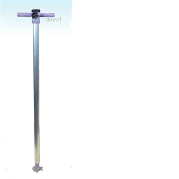 Tall ground peg for aeriel mast