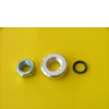 Nut, washer and seal for tie bar for Carver Water Heaters