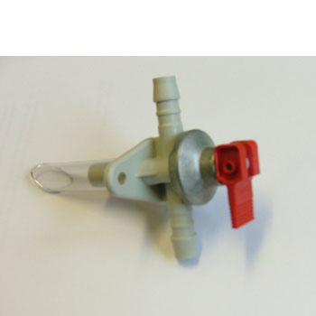 Safety valve and drain tap for Truma Ultrastore water heater