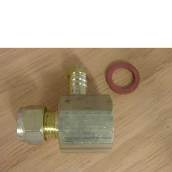 Gas Adapter with 8mm Nut