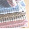 Helena Springfield Cambridge Blue Striped Double Fitted Sheet