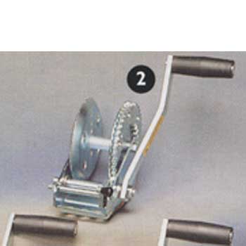 Single Speed Winch 1645kgs