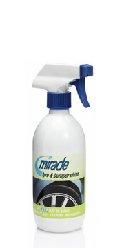 Miracle Dry Wash Tyre and Bumper shine