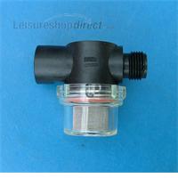 Shurflo strainer with threaded inlet