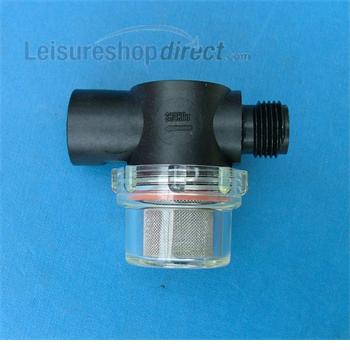 Shurflo strainer with threaded inlet