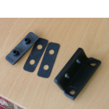 Fixing bracket 13mm for Polyplastic window