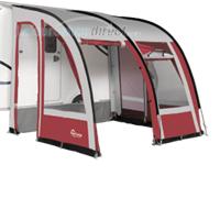 Dorema Magnum 390cm Bordeaux & grey Caravan Awning